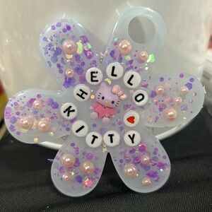 30 oz Stanley Tumbler topper Hello Kitty flower